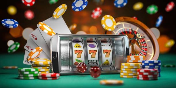 Mobile phone showing e-wallet app and inibet deposit interface
